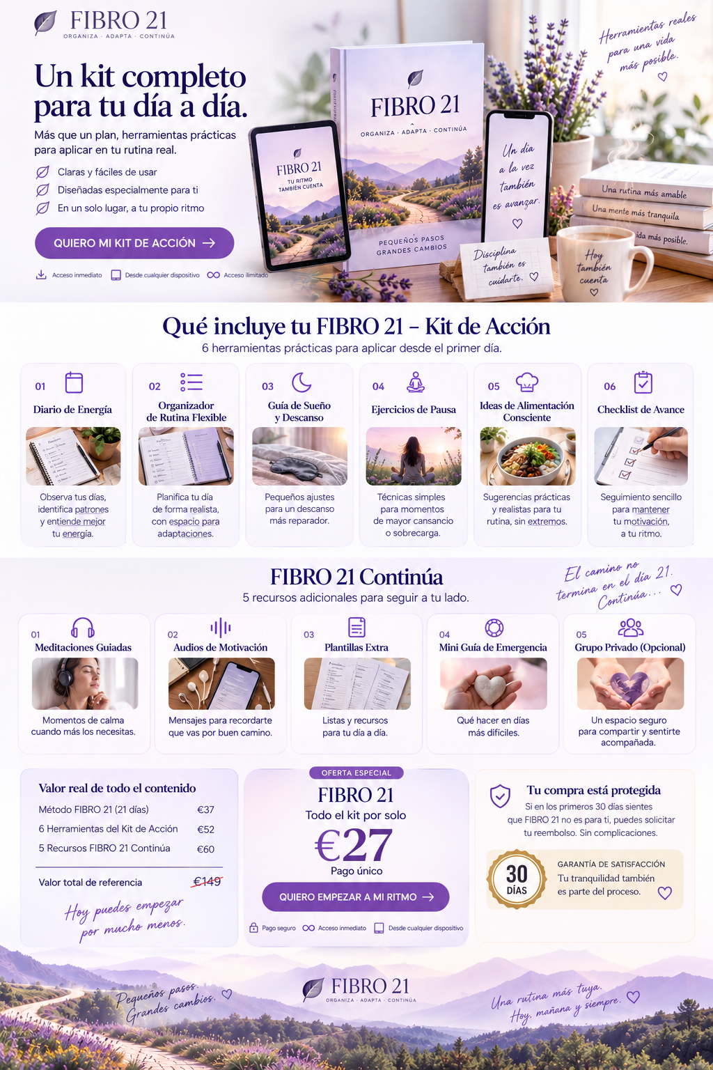 Referencia visual de la oferta FIBRO 21